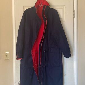 YKK reversible coat.